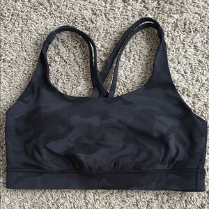 Lululemon Black Sports Bra Seamless Racerback